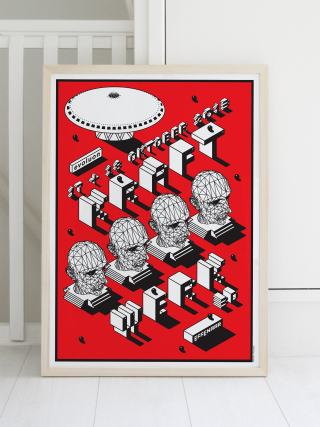 Johan Moorman kraftwerk poster